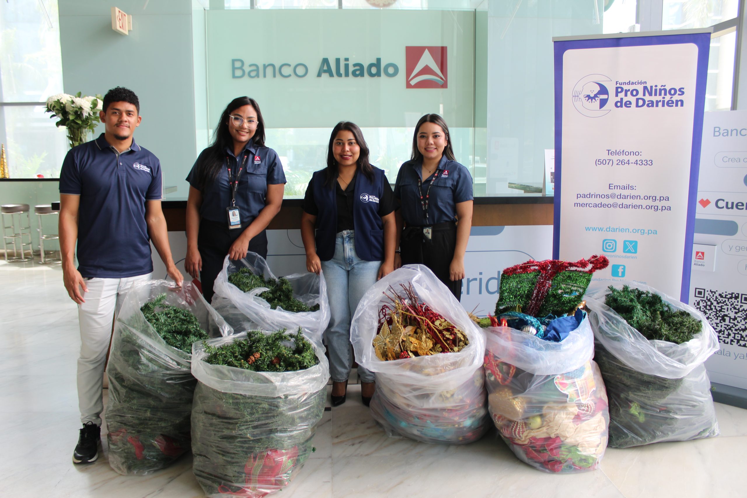 Banco Aliado Contribuye a la Magia Navideña en Nuestra Fundación